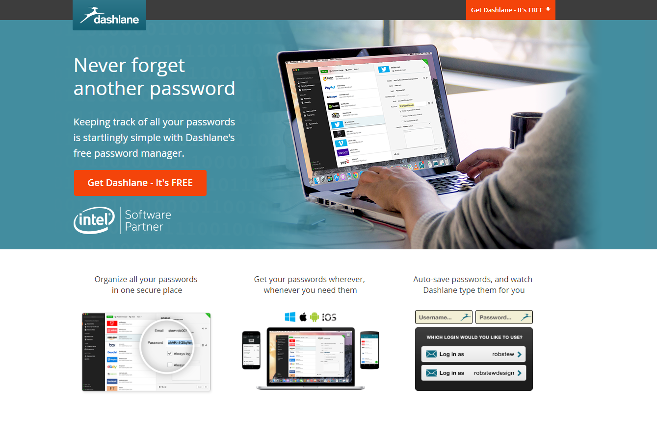 Dashlane Password Manager