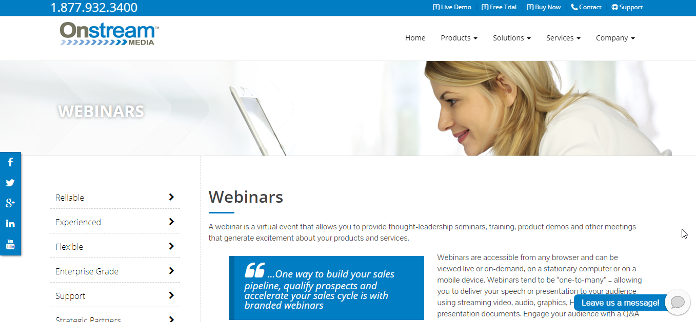 Onstream Webinars