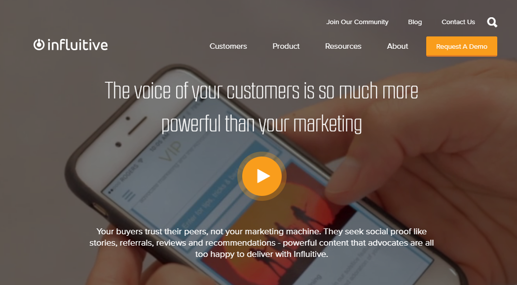 Influitive AdvocateHub