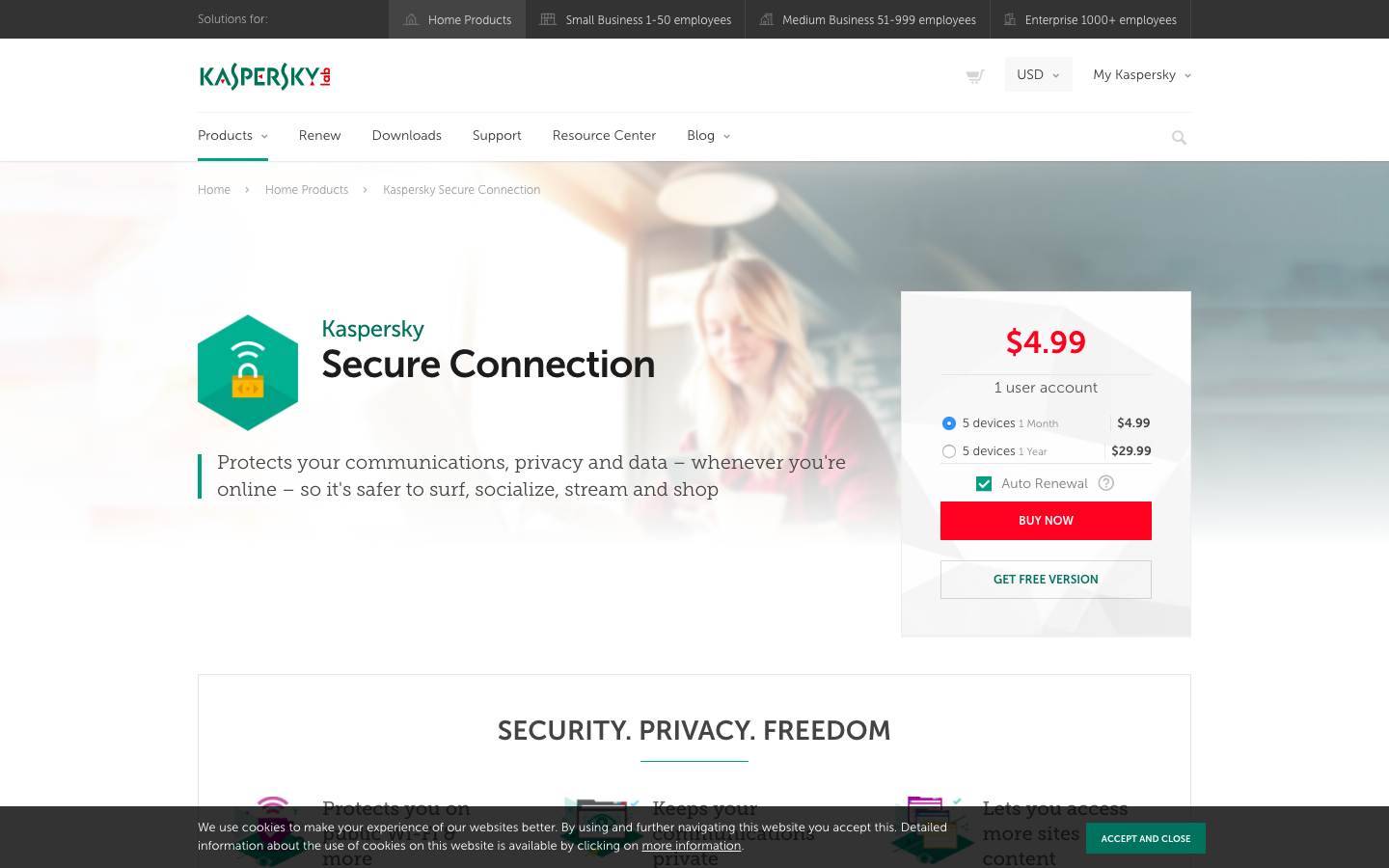 Kaspersky Secure Connection