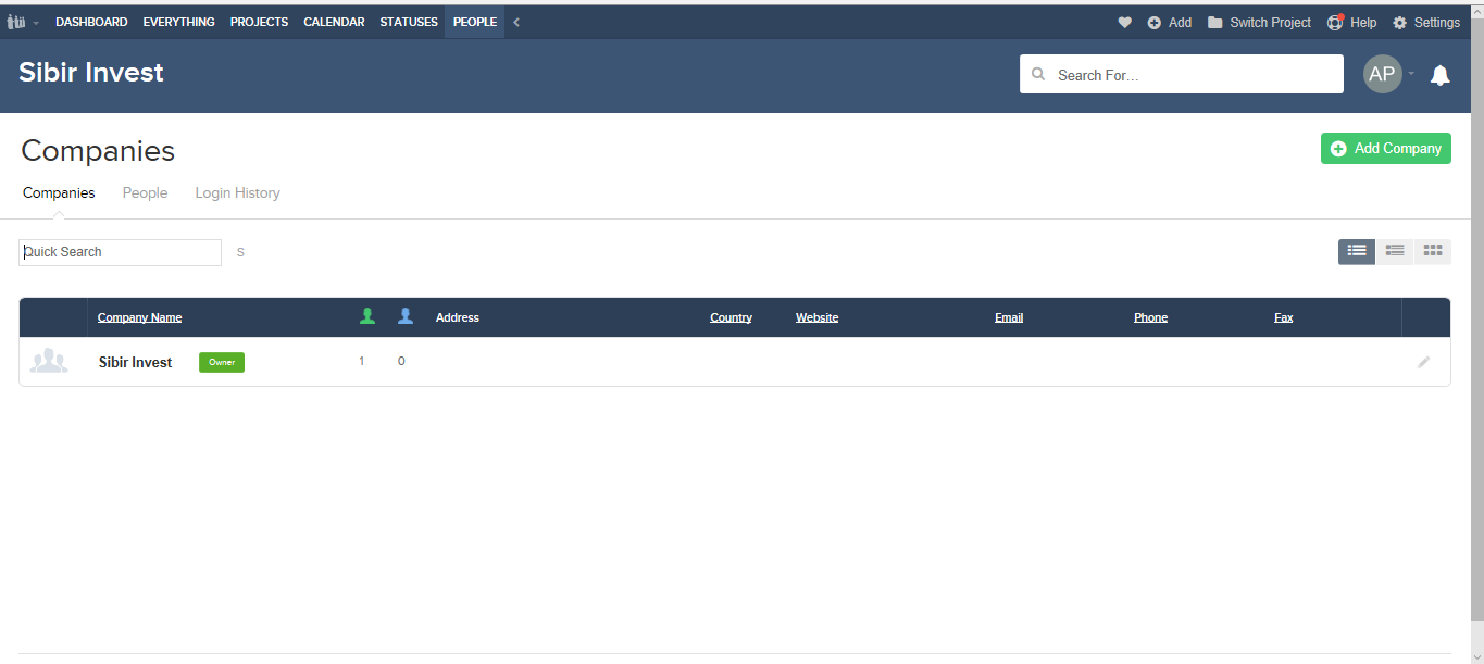 Скриншот (снимок экрана) Teamwork Chat