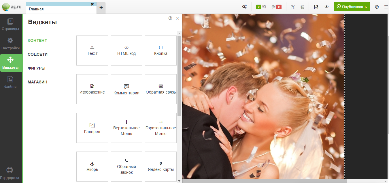 Скриншот (снимок экрана) A5.ru