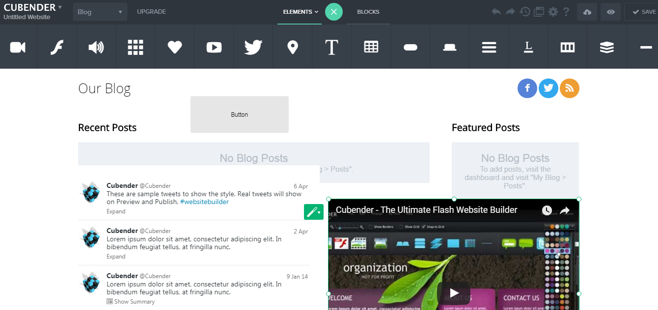 Скриншот (снимок экрана) Cubender