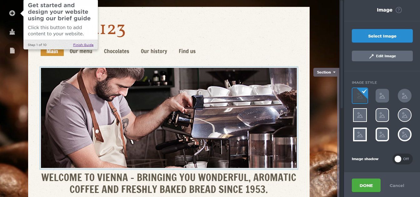 Скриншот (снимок экрана) PagePicnic