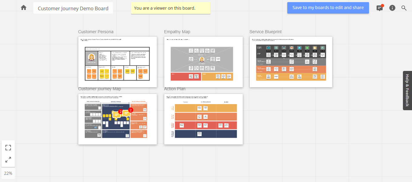 Скриншот (снимок экрана) RealtimeBoard
