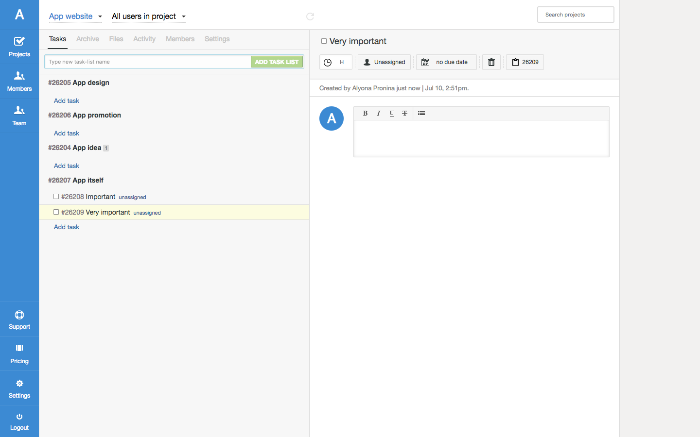 Скриншот (снимок экрана) Trackolade
