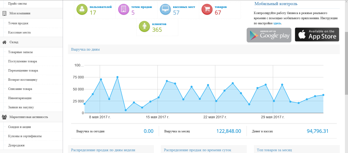 Скриншот (снимок экрана) VirtualPOS