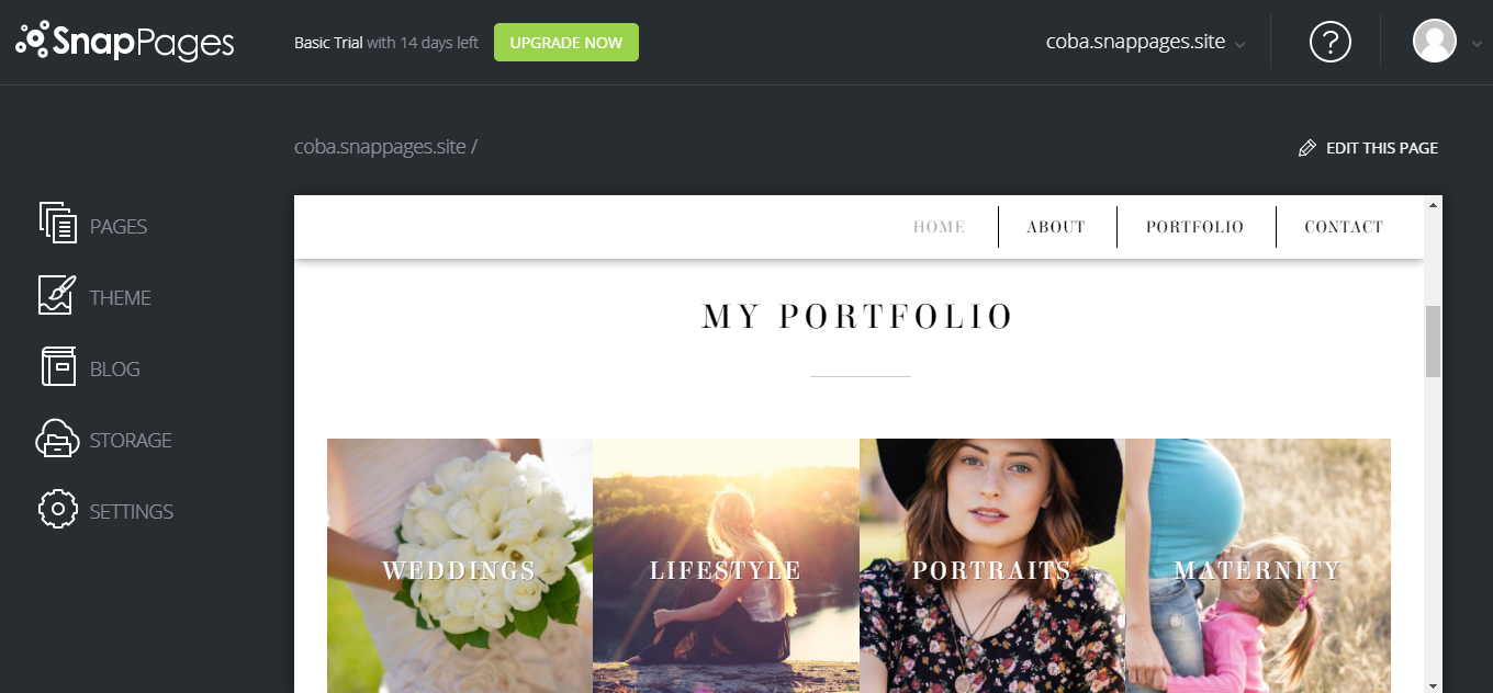 Скриншот (снимок экрана) SnapPages