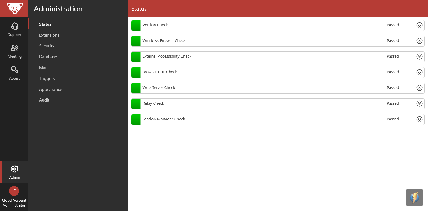 Скриншот (снимок экрана) ConnectWise Control