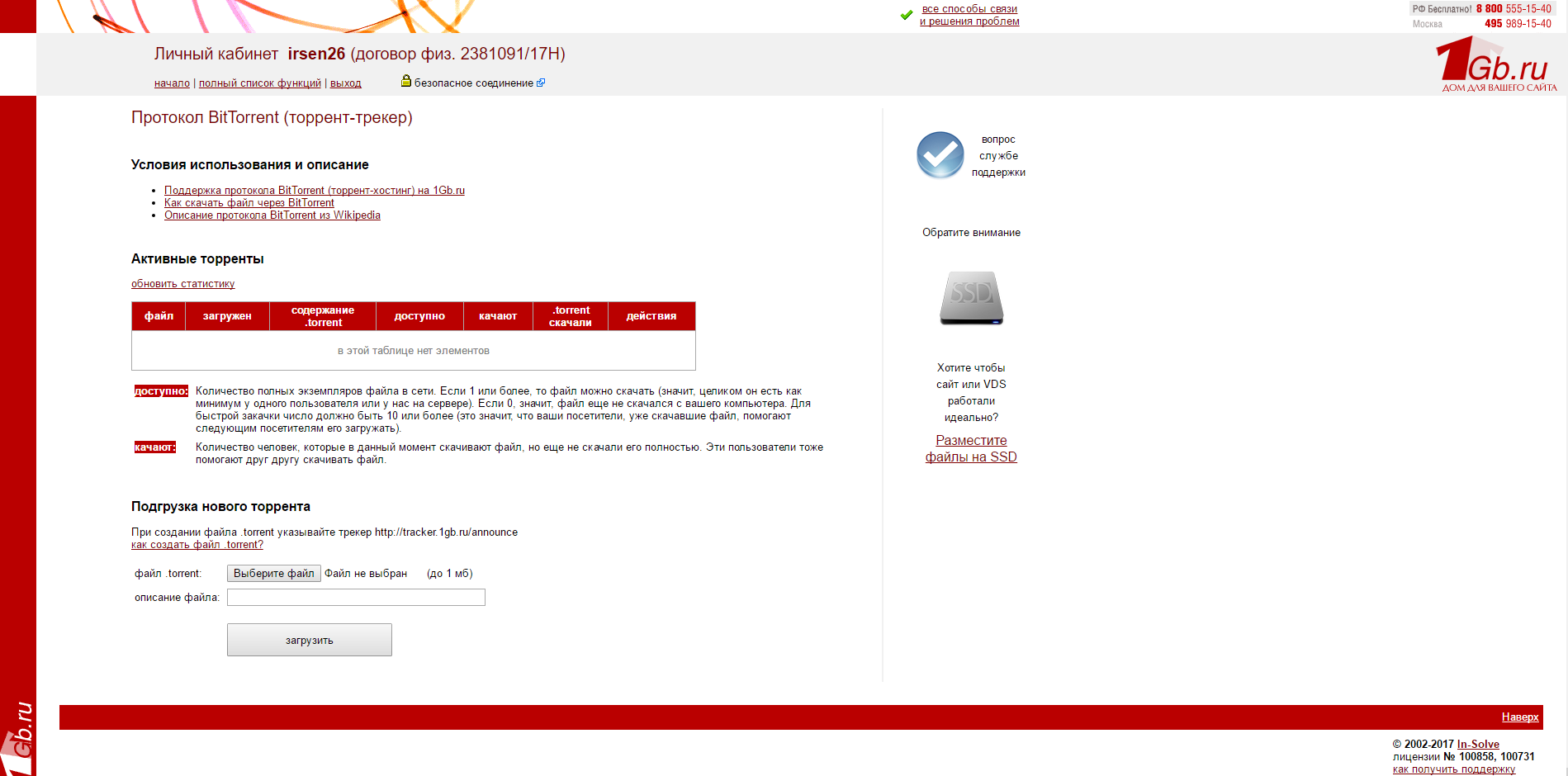Скриншот (снимок экрана) 1Gb.ru