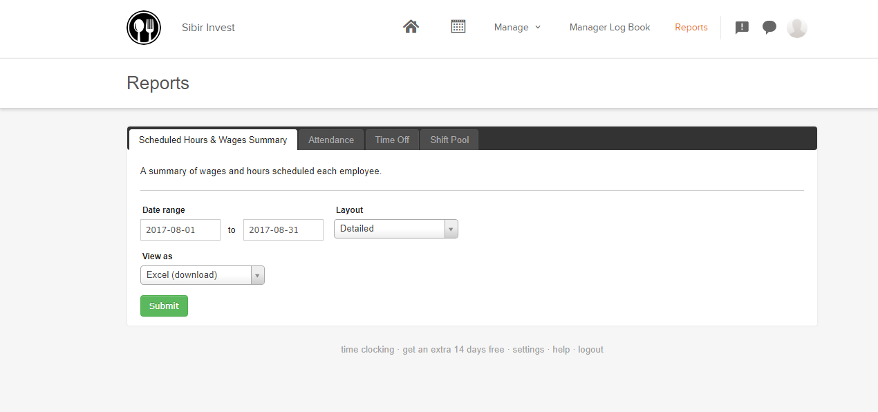 Скриншот (снимок экрана) 7Shifts: For Restaurants