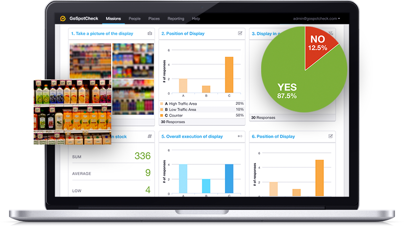 Скриншот (снимок экрана) GoSpotCheck