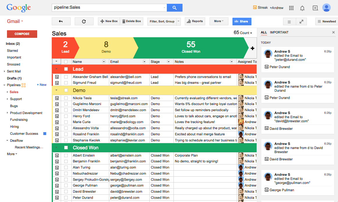 Скриншот (снимок экрана) Streak