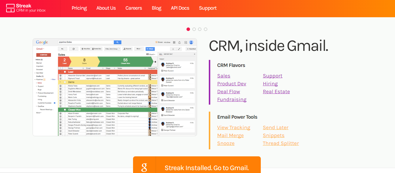 Скриншот (снимок экрана) Streak