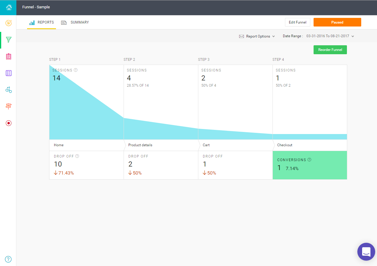 Скриншот (снимок экрана) Zarget