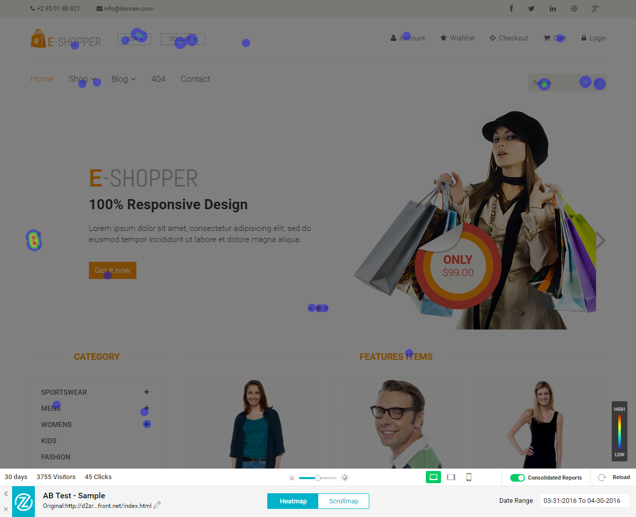 Скриншот (снимок экрана) Zarget