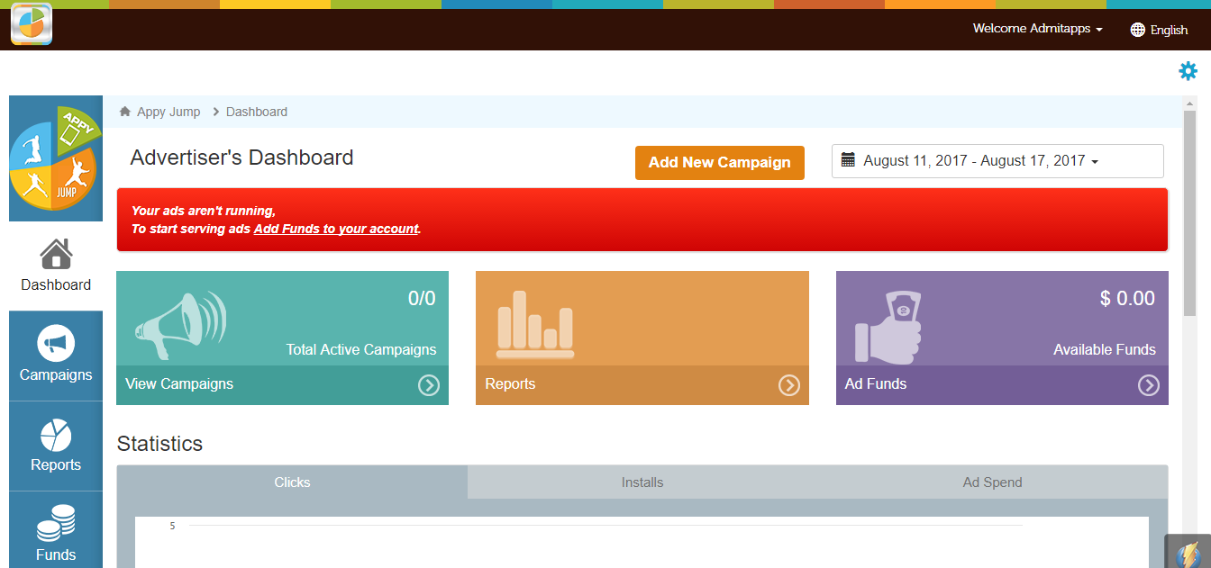 Скриншот (снимок экрана) Appy Pie