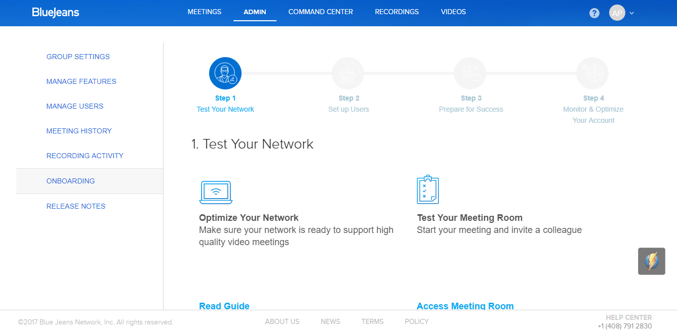 Скриншот (снимок экрана) Blue Jeans