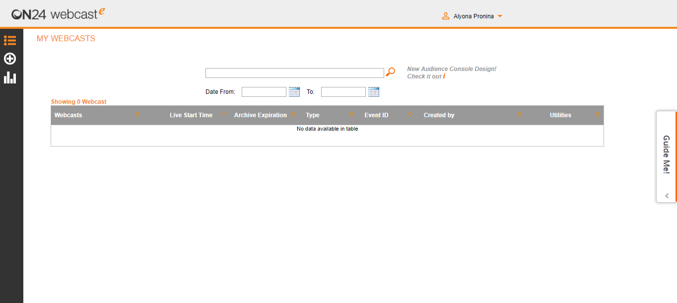 Скриншот (снимок экрана) ON24