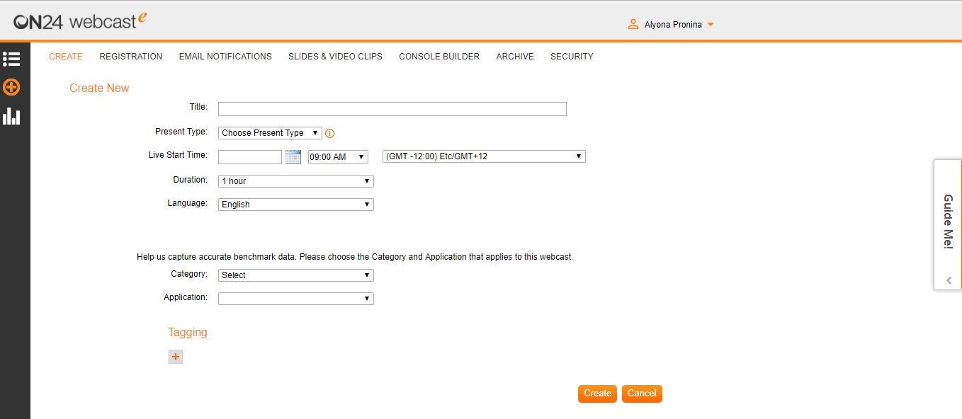 Скриншот (снимок экрана) ON24