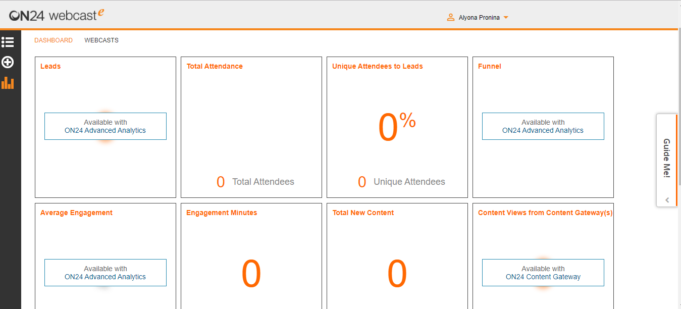 Скриншот (снимок экрана) ON24