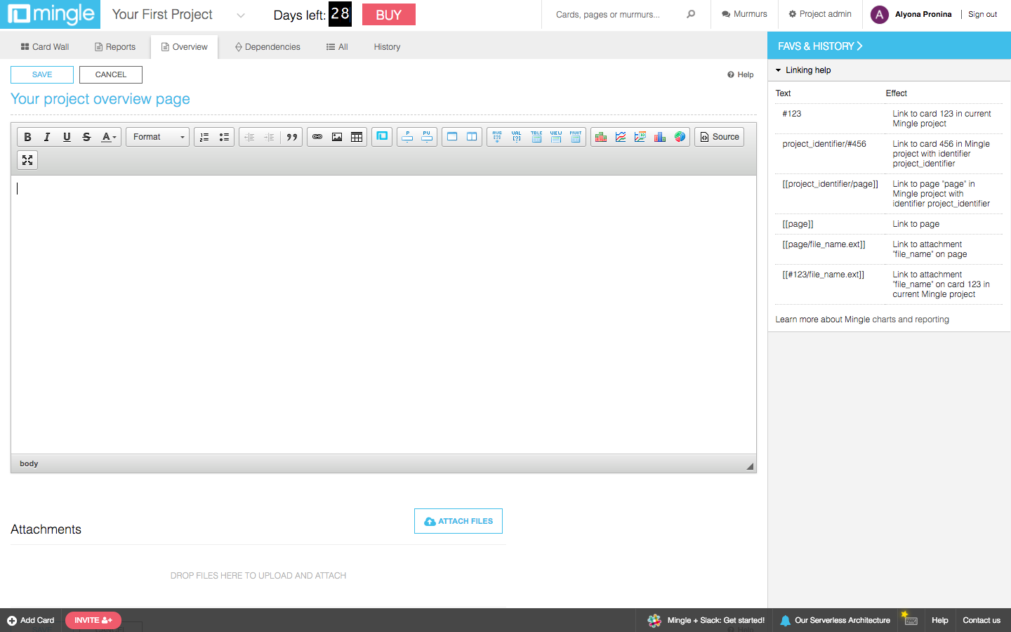 Скриншот (снимок экрана) Mingle
