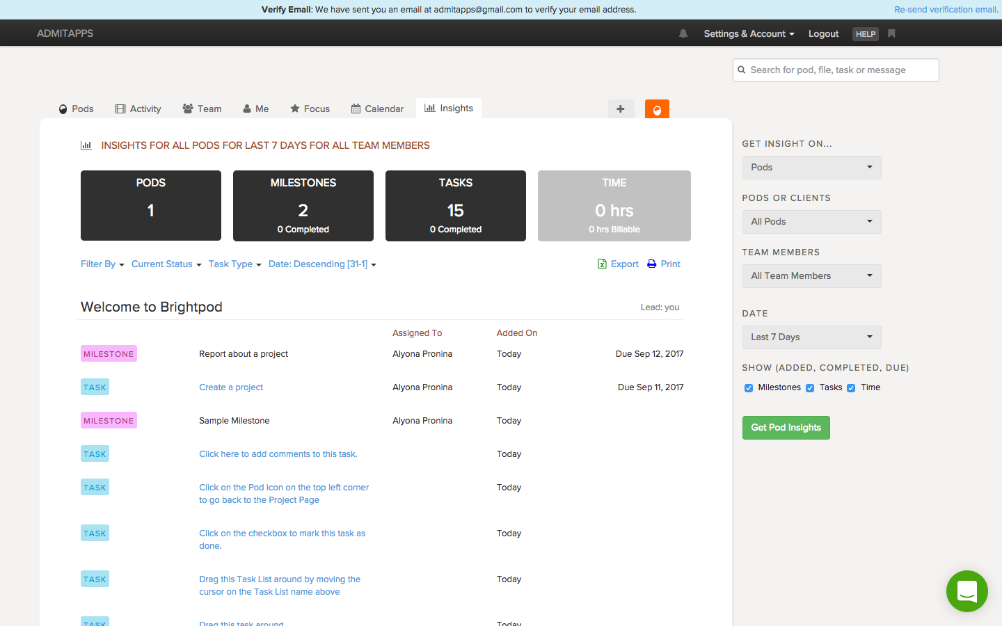 Скриншот (снимок экрана) brightpod