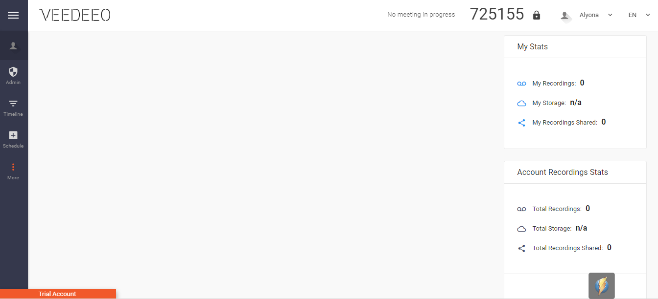 Скриншот (снимок экрана) VEEDEEO