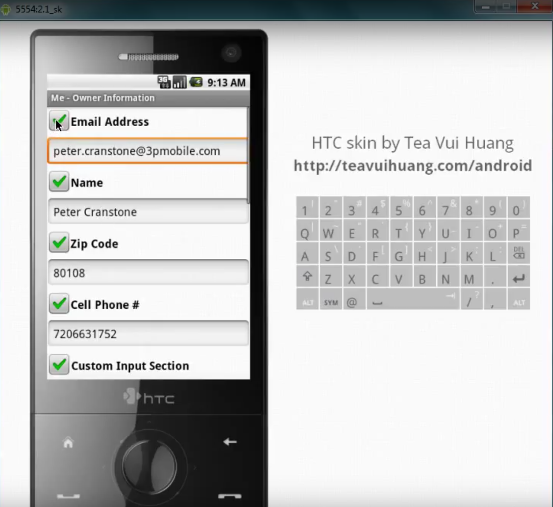 Скриншот (снимок экрана) Choice
