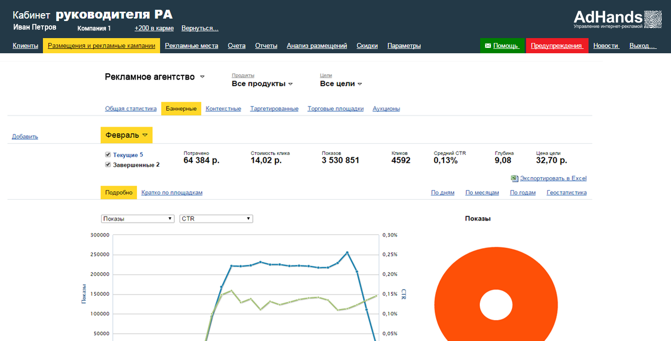 Скриншот (снимок экрана) AdHands