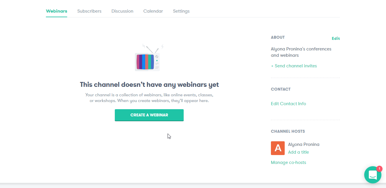 Скриншот (снимок экрана) BigMarker