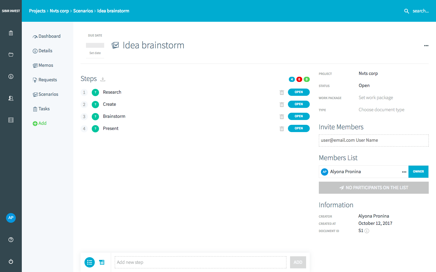 Скриншот (снимок экрана) 9teams