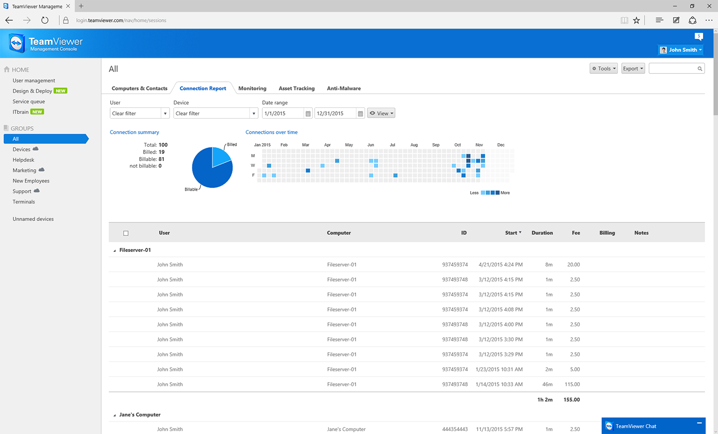 Скриншот (снимок экрана) TeamViewer