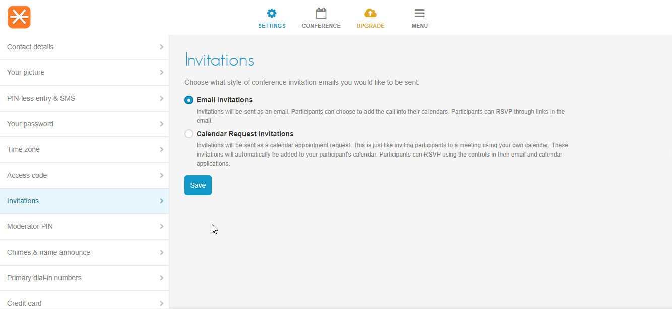 Скриншот (снимок экрана) FreeConference