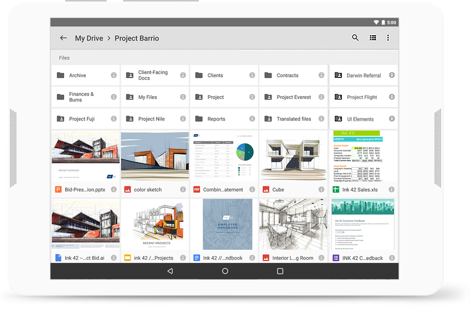 Скриншот (снимок экрана) Google Сайты