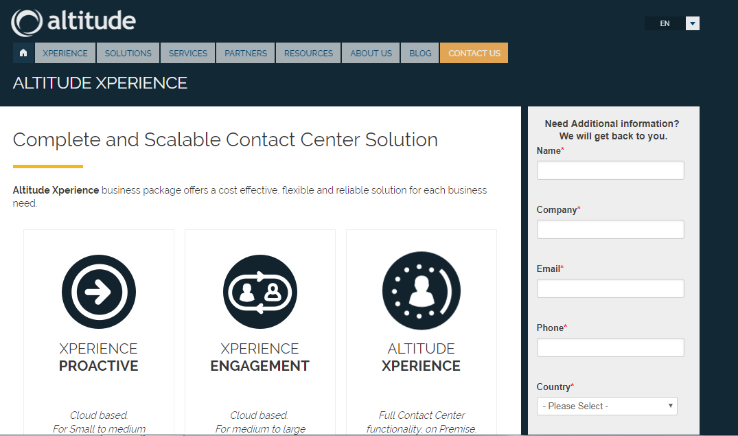Скриншот (снимок экрана) Altitude Software