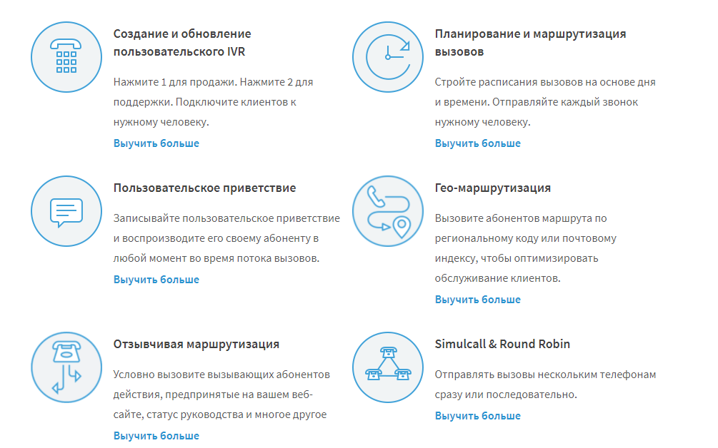 Скриншот (снимок экрана) CallRail