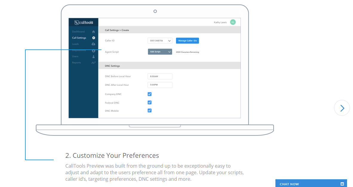 Скриншот (снимок экрана) CallTools