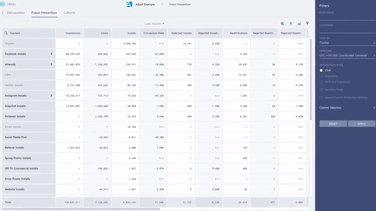 Скриншот (снимок экрана) Adjust