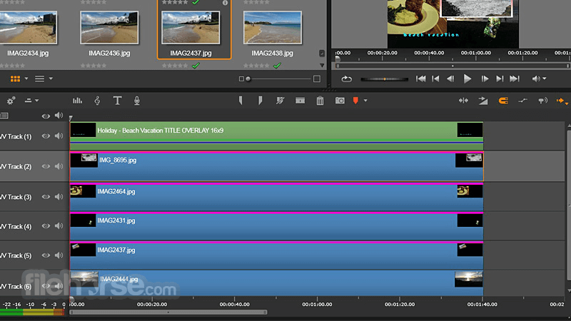 Скриншот (снимок экрана) Pinnacle Studio