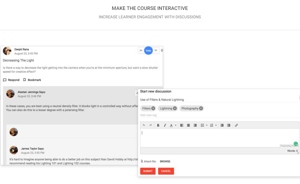 Скриншот (снимок экрана) WizIQ Virtual Classroom