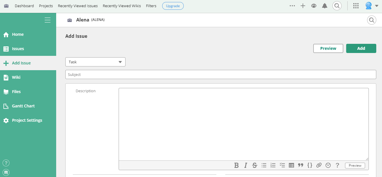 Скриншот (снимок экрана) Backlog