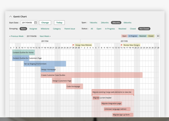 Скриншот (снимок экрана) Backlog