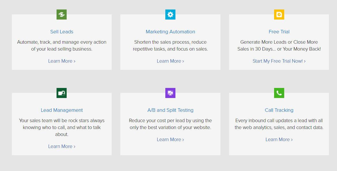 Скриншот (снимок экрана) Marketing Optimizer