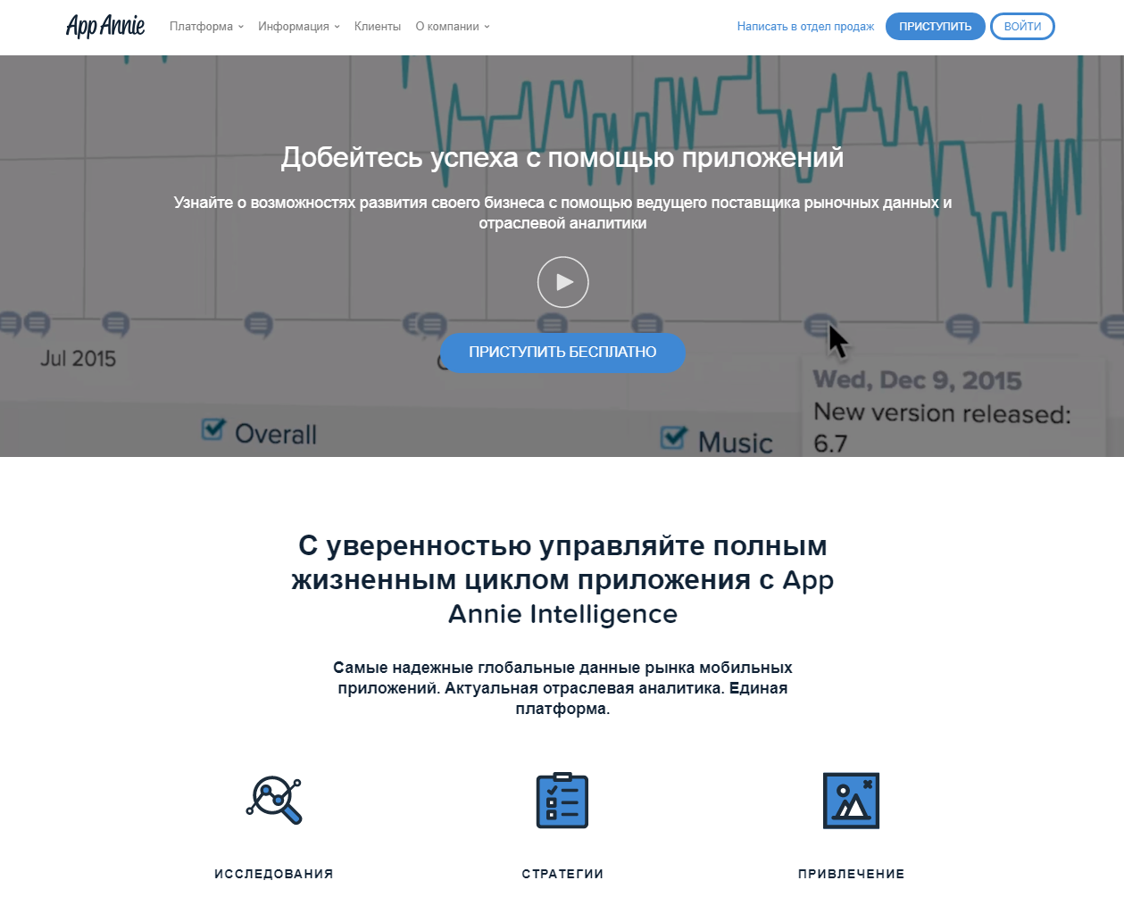 Скриншот (снимок экрана) AppAnnie