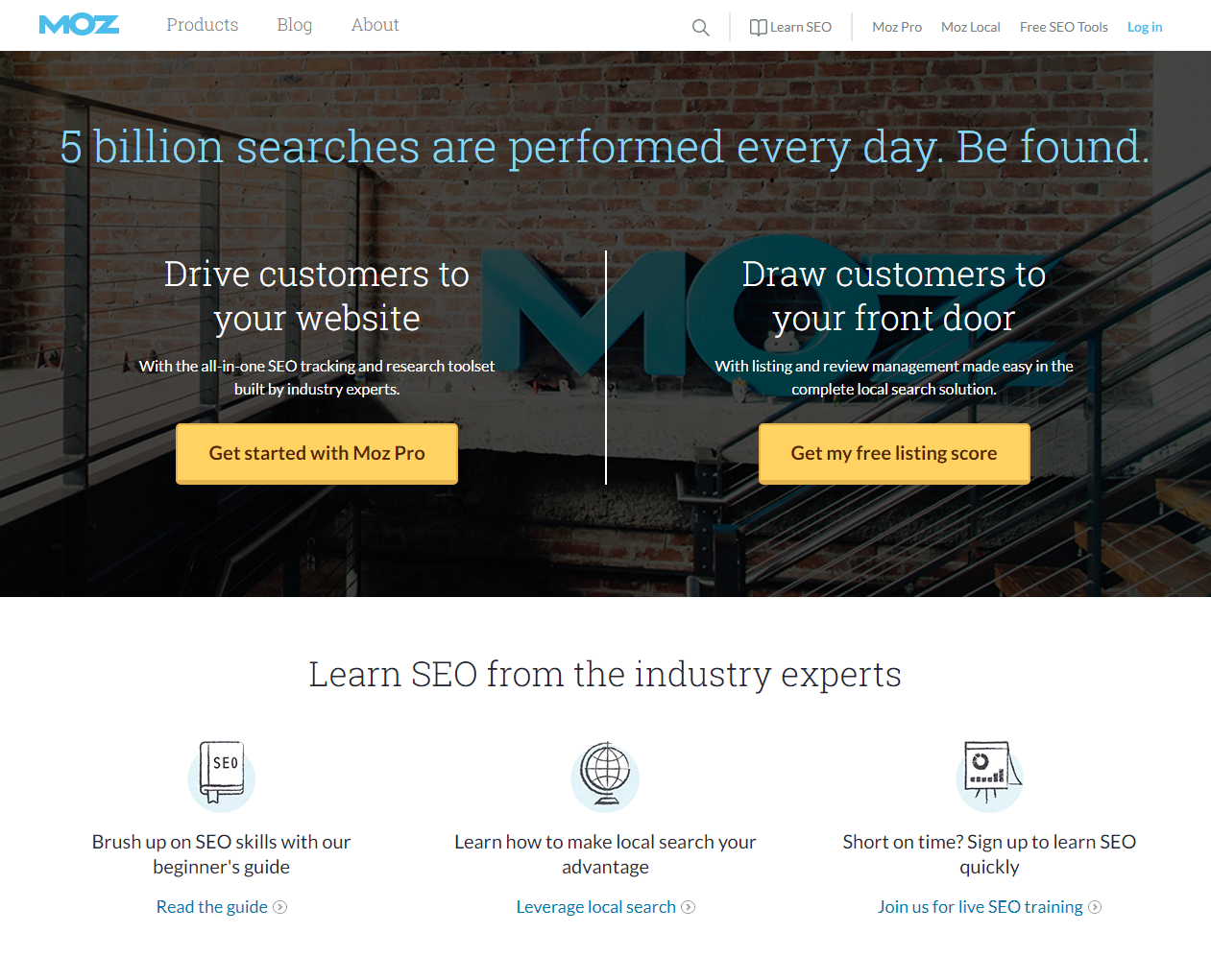 Скриншот (снимок экрана) Moz Pro