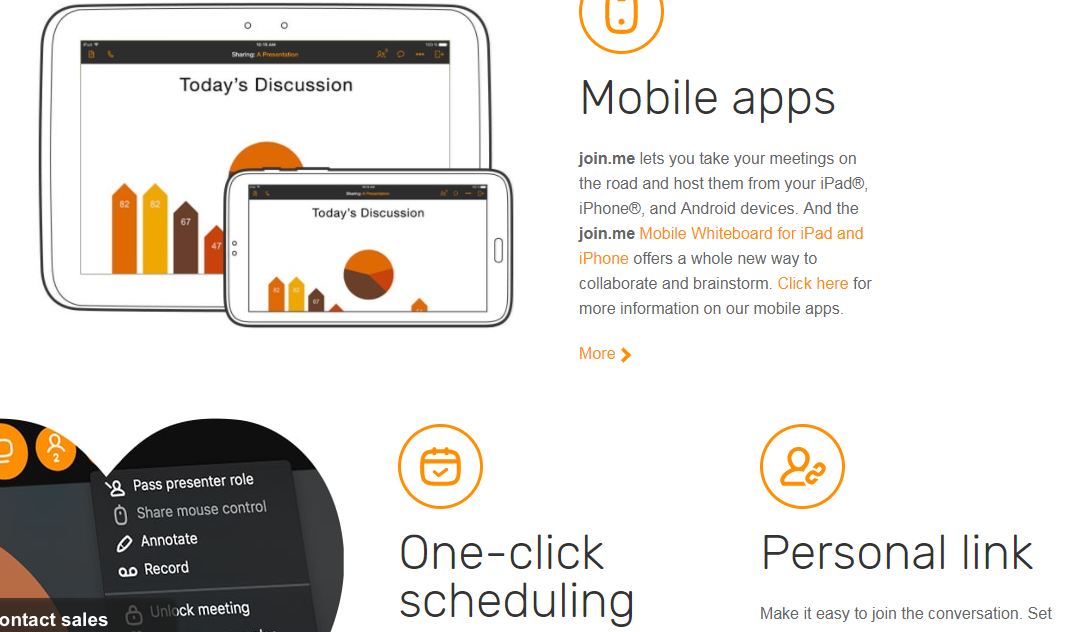 Скриншот (снимок экрана) Join.me