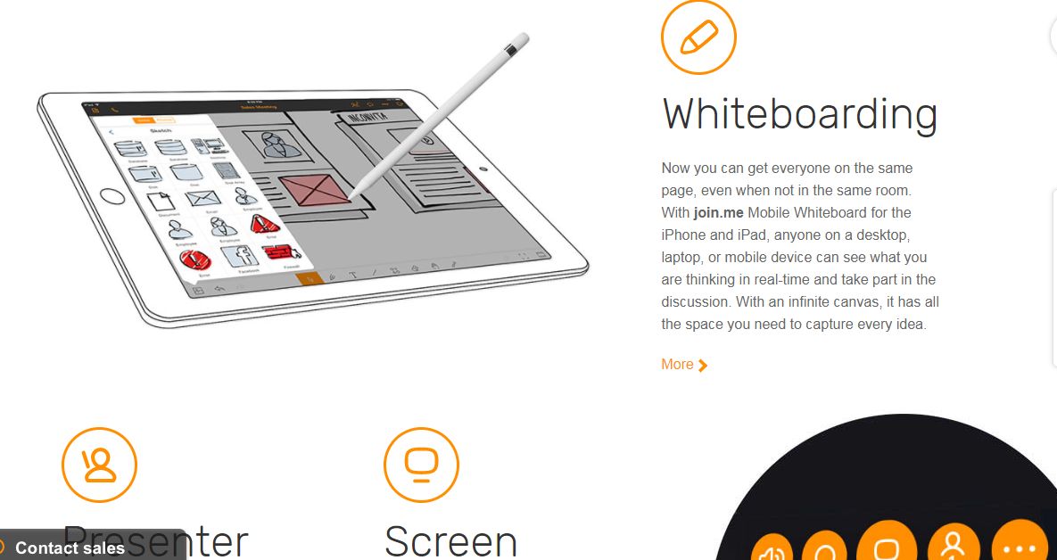 Скриншот (снимок экрана) Join.me