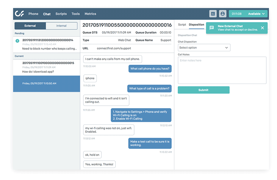 Скриншот (снимок экрана) Connect First