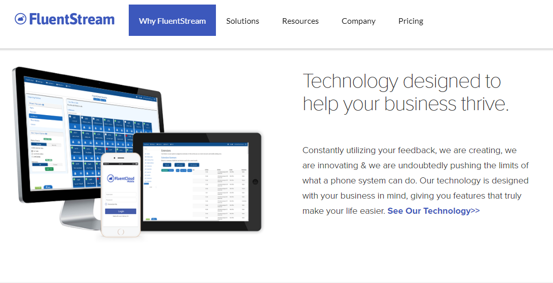 Скриншот (снимок экрана) FluentStream